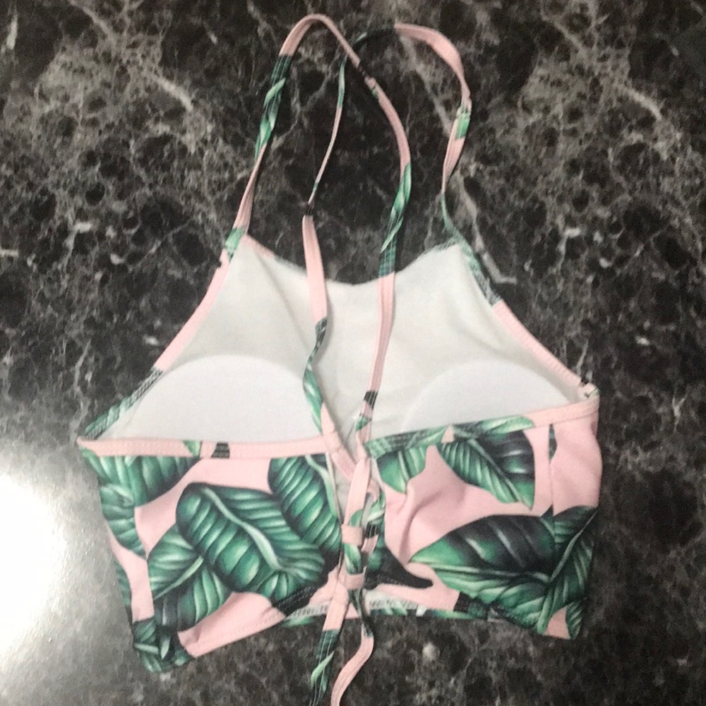ONE LEFTπHigh Waisted Floral Print Bikini - Picture 5 of 5